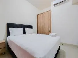 Warm and Enjoy Living 1BR Tree Park City BSD Apartment By Travelio