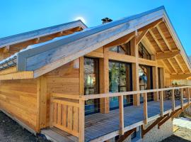 Chalet luxe & spa, Black Diamond, ξενοδοχείο με υδρομασάζ στην Μπριανσόν