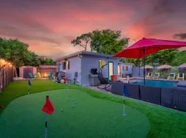 Surfari Pompano! Heated Pool Home 9 Mins To Beach