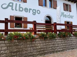 Neider Hotel - Alpine Retreat Sauris, hotel Saurisban