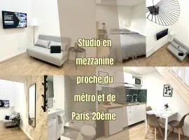 734 Elégant studio en mezzanine proche du métro L9