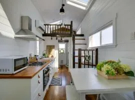 The Merlot Bungalow Defiance Tiny Home on Trail