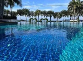 2 Bedroom 2 Bath Seaview Jomtiem Pattaya floor 3rd 66Sqm
