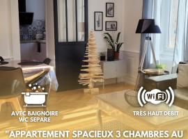 COLMAR Centre VILLE 6 couchages 3 grandes chambres