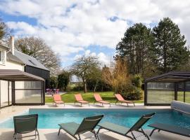 Terra Lodge - maison avec piscine proche plages, Hotel in Saint-Alban