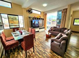 Departamento de ambiente familiar y centrico Pucallpa, alojamiento con cocina en Pucallpa