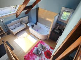 Bleu studio jaccuzi appart