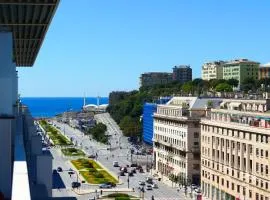 Attico 36 e 49 con terrazza vista mare e parcheggio grande