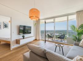 Best Butler Skyline Lodge City Apartment Netflix, chalet di Augsburg