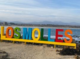 Departamento frente a la playa en Los Molles, hotel in Los Molles