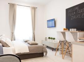 Tesla Boutique Apartments & Rooms, hotel a Zagabria