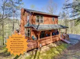Cozy North GA Cabin 3BR3BA, Fire Pit & Game Rm