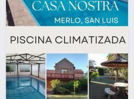 Cabañas casanostra, villa in Merlo