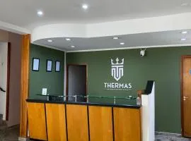 Hotel Thermas da Mantiqueira - Poços de Caldas - De frente para a Praça Central e Relógio Floral