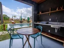 Apartamento no Condomínio - Gamboa Praia do Patacho Apartamento B006 - Aproximadamente a 100 metros da praia