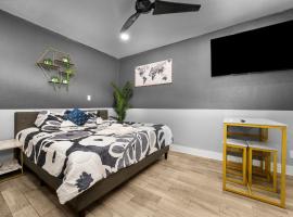 Charming Downtown Studio - Ideal Location for Exploring Houston、ヒューストンのホテル