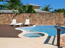 Casa de luxo no Bracuhy em Angra dos Reis - 7 suítes frente ao canal com deck privativo