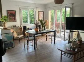 Appartement chaleureux, au calme, proche océan