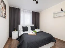 Przytulny Apartament z 3 sypialniami z Biurkiem do Pracy Zdalnej by Noclegi Renters