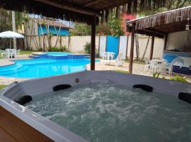 Pousada Estrela do Mar, Hotel mit Whirlpools in Maresias