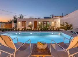 Superior Argilos Cottage Private Pool - 300m From the beach