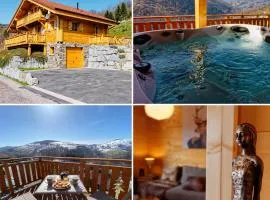 Chalet d'exception, spa et sauna, 4p