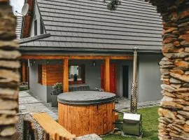 Skrzaci zakątek - domek z prywatną balią z jacuzzi