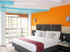 Hotel Aqueronte、Ixtapalucaのホットタブ付きホテル