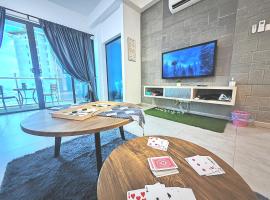 New! Tatami 3BR 10-12pax Superb City View I 5mins to Town, ubytování v soukromí na pláži v destinaci Melaka