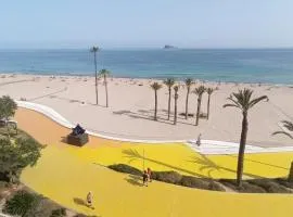 APARTAMENTO ACAPULCO LUXE PISO 3 EN 1A LINEA PLAYA PONIENTE BENIDORM TOP VISTAS AL MAR ESPECTACULARES y DE LUXE CON ACCESO A PISCINA Y GARAJE PRIVADO