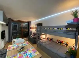 Studio chaleureux à Villarembert, 22 m², proche des pistes