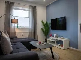 HANNIBAL - Design Apartment Lavendel 4, VW Nähe, Parkplatz, Küche, HighSpeed-WLAN, Fitness, Solarium
