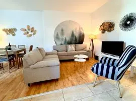 Holiday Appartement,kostenfrei Parkplatz,Innenstadt,3 Bdr,6 Personen,Babybett