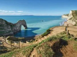 Emma's Sea View 2-bedroom caravan at Durdle Door near Wareham Dorset