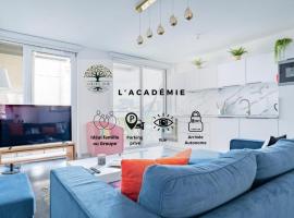 L'Académie - Terrasse avec vue - Parking