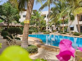 Appart Saly 3ch 3sb - Piscine - Plage jusqu'&agrave; 5 pers, alojamiento con cocina en Saly Niakh-Niakhal