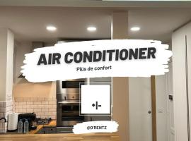 Climatisé À 10 min de Paris et des Jeux Paralympiques 2024, khách sạn ở Aubervilliers