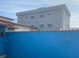 Apartamento térreo 100 metros da praia de costa azul