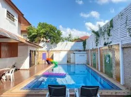 Jomtien 6BR old villa,new pool