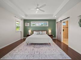 HAWAII PARADISE 3Bd2a Home w Pool and FirePit near Ocean, hotel sa Keaau