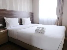 Homey and Cozy 2BR at Mekarwangi Square Cibaduyut Apartment By Travelio