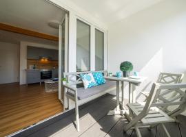 Viesnīca App 8o großer Tag am Meer mit Wasserblick pilsētā Dranske