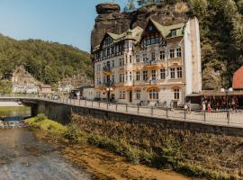 Hotel Labe, hotel di Hřensko
