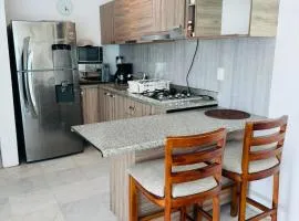 Aria ocean frente ala playa alberca infinita