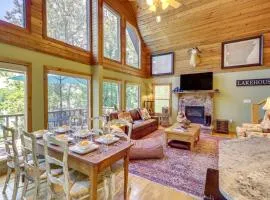 Peaceful Greers Ferry Cabin with Deck and Lake View!