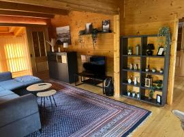 Großes gemütliches Chalet im Steigerwald nähe Bamberg, σαλέ σε Lisberg