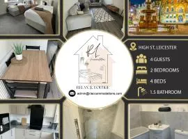 Stylish Barwell Home C with Free Parking - Sleeps 4