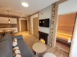 Apartament z prywatną sauną i widokiem na Tatry SKIBUS Kulkolandia Sala Zabaw Balia