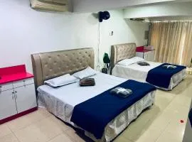 Family Room with shared Bathroom