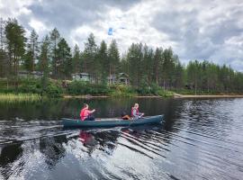 Hossan Lumo, campsite in Hossa